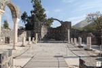 The ruins of Kursi, a Byzantine Monastery
