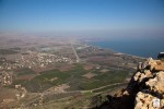 Lake Kinneret view from Mount Arbel